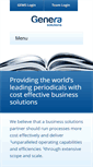 Mobile Screenshot of generasolutions.com